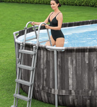 Swimmingpool-Set Oval 7,32x3,66x1,22 m