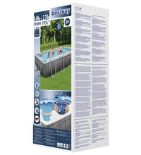 Power Steel Swimmingpool-Set Rechteckig 549x274x122 cm