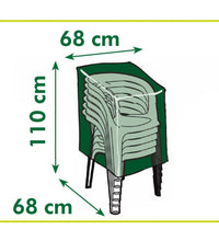 Nature Gartenmöbel-Abdeckung für Stühle 110x68x68 cm