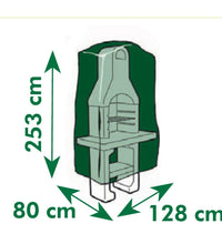 Nature Schutzhülle für Grillkamine 253x128x80 cm