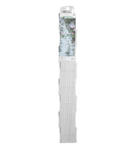 Nature Garten-Rankgitter 100x200 cm PVC Weiß 6040703