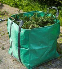Nature Garten-Müllbeutel Grün Quadratisch 148 L