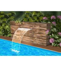 Ubbink Wasserfall Niagara LED 30 cm Transparent 7504608