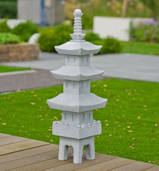 Ubbink Steinlaterne Acqua Arte JAPAN PAGODE