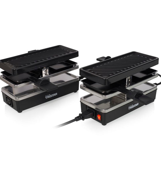 Tristar Raclette-Grill für 4 Personen RA-2742 800W 23,8x10,4cm Schwarz