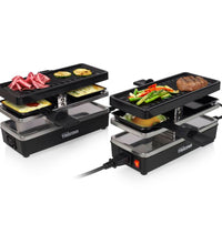 Tristar Raclette-Grill für 4 Personen RA-2742 800W 23,8x10,4cm Schwarz