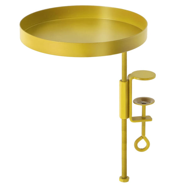 Esschert Design Blumentopfhalter mit Klemme Rund Golden M