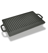 Grillplatte Wendeplatte Gusseisen 50x23 cm