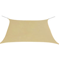 Sonnensegel Oxford-Gewebe Quadratisch 2x2 m Beige