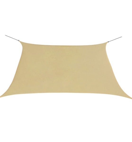 Sonnensegel Oxford-Gewebe Quadratisch 2x2 m Beige