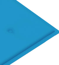 Gartenbank-Auflage Blau 100x50x3 cm Oxford-Gewebe