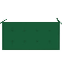 Gartenbank-Auflage Grün 100x50x3 cm Oxford-Gewebe