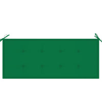 Gartenbank-Auflage Grün 120x50x3 cm Oxford-Gewebe
