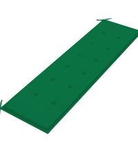 Gartenbank-Auflage Grün 180x50x3 cm Oxford-Gewebe