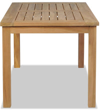 Couchtisch 90x50x45 cm Massivholz Teak