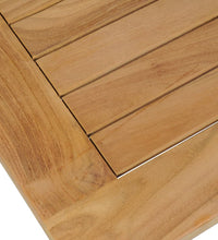 Couchtisch 90x50x45 cm Massivholz Teak