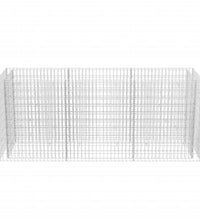 Gabionen-Hochbeet Stahl 270×90×100 cm