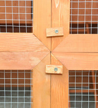 Hühnerstall Holz 295x163x170 cm