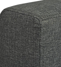 3-Sitzer Sofa Stoff Dunkelgrau