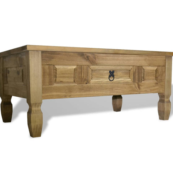 Couchtisch Mexiko-Stil Kiefernholz 100x55x44 cm