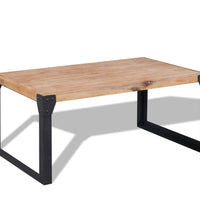 Couchtisch Massivholz Akazie 100x60x45 cm