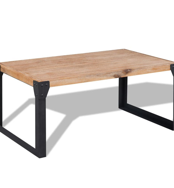 Couchtisch Massivholz Akazie 100x60x45 cm