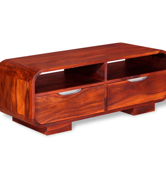 Couchtisch Massivholz Palisander 90x40x35 cm