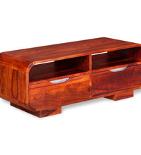 Couchtisch Massivholz Palisander 90x40x35 cm