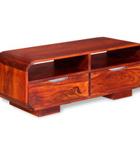 Couchtisch Massivholz Palisander 90x40x35 cm