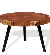 Couchtisch Massivholz Akazie (55-60)x40 cm
