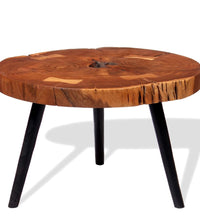 Couchtisch Massivholz Akazie (55-60)x40 cm