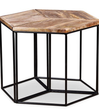 Couchtisch Massivholz Mango 56x48x40 cm