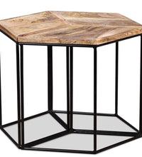 Couchtisch Massivholz Mango 56x48x40 cm