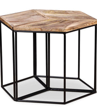 Couchtisch Massivholz Mango 56x48x40 cm