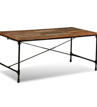 Esstisch Altholz Massiv 180 cm