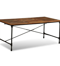Esstisch Altholz Massiv 180 cm