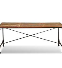 Esstisch Altholz Massiv 180 cm