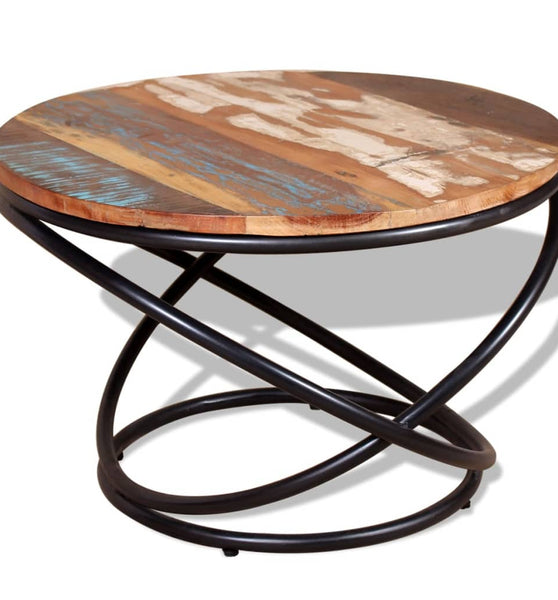 Couchtisch Altholz Massiv 60x60x40 cm