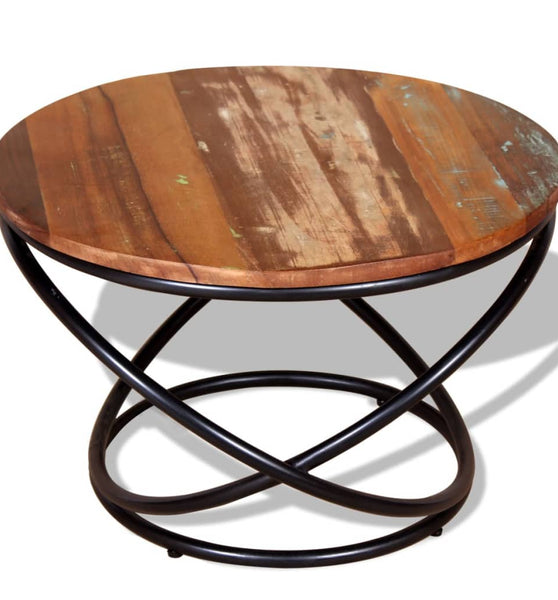 Couchtisch Altholz Massiv 60x60x40 cm