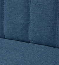 Sofa Stoff 117x55,5x77 cm Blau