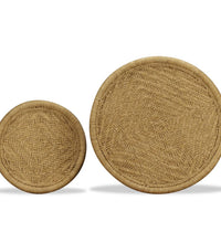 Couchtisch-Set 2-tlg. Naturjute