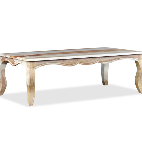 Couchtisch Massivholz 110 x 60 x 35 cm