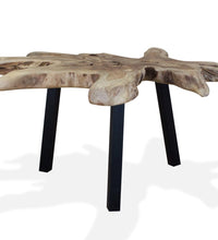 Couchtisch Massivholz Teak 80x70x38 cm