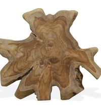 Couchtisch Massivholz Teak 80x70x38 cm