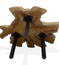 Couchtisch Massivholz Teak 80x70x38 cm