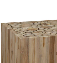 Couchtisch Teakholz 50x50x35 cm