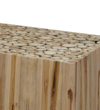 Couchtisch Echtes Teakholz 90x50x30 cm