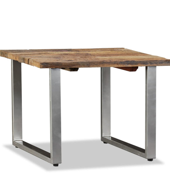 Couchtisch Altholz Massiv 55x55x40 cm