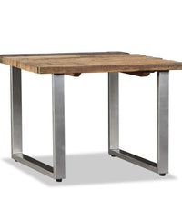 Couchtisch Altholz Massiv 55x55x40 cm