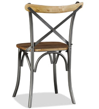 Esszimmerstühle 2 Stk. Massivholz Mango